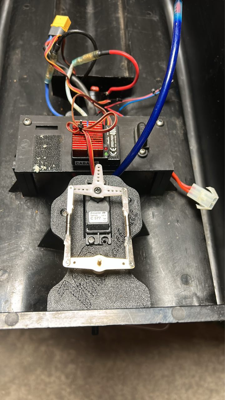 Platine renfort gouvernail seul – Image 2